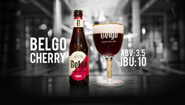 Bia Belgo - Cherry 3,5% – Chai 330ml