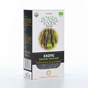 Gạo Lứt Đen Hoang Dã Hữu Cơ Exotic Hoa Sữa 1kg
