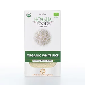 Gạo Trắng Hữu Cơ Jasmine Hoa Sữa 1kg
