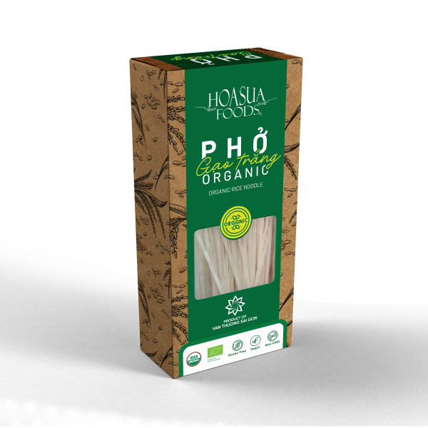 Phở Gạo Trắng Hữu Cơ Hoa Sữa 250g
