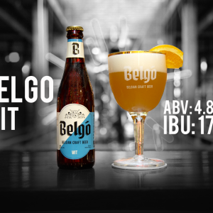 Bia Belgo - Wit 4,8% – Chai 330ml