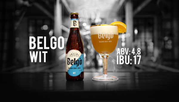 Bia Belgo - Wit 4,8% – Chai 330ml