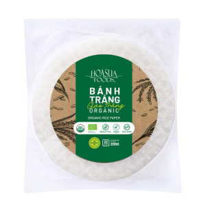 Bánh Tráng Gạo Trắng Hữu Cơ Hoa Sữa (200g x 10)