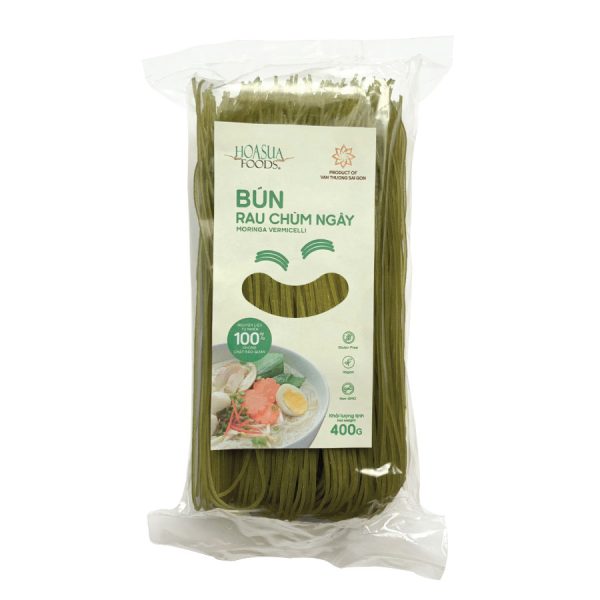 Bún Gạo Rau Chùm Ngây Hoa Sữa 400g