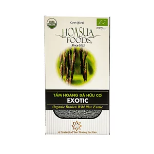 Gạo Tấm Lứt Đen Hoang Dã Hữu Cơ Exotic Hoa Sữa 1kg